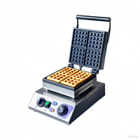 CUCINA Mini gaufrier professionnel, machine électrique commerciale pour cafés, restaurants et hôtels