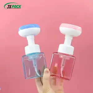 Nhà Máy Giá hoa bọt bơm Chai PET nhựa 200ml màu hồng Pet nhựa bọt chai