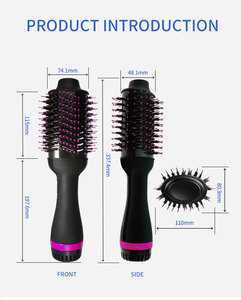 Sèche-cheveux multifonction <span class=keywords><strong>Brosse</strong></span> à cheveux chaude - Product Image 4
