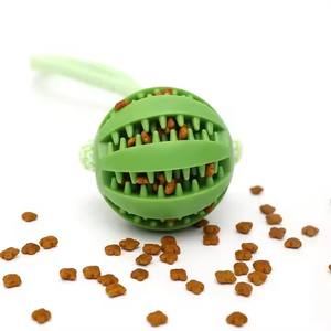 Dayanıklı evcil hayvan yemi TPR halat topu köpek Pet çiğneme oyuncaklar yıkılmaz köpek oyuncaklar diş temizleme interaktif oyuncak köpekler için - Product Image 4