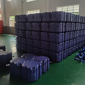 Resistente UV HDPE blocchi modulari per forniture Marine galleggiante passerella galleggiante ponte piattaforma Jet Ski Boat <span class=keywords><strong>Dock</strong></span> - Product Image 4