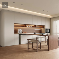 Buffet moderne XINGRUO avec tiroirs et armoires supérieures, armoire de rangement sur mesure OEM