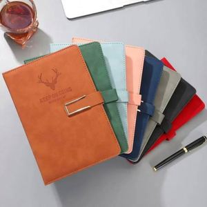 Cuaderno A5 de Cuero PU de Estilo Antiguo Auténtico Multicolor con Letras Personalizadas Mymoonpie, 100 Hojas, Cosido con Hilo, con Bolígrafo - Product Image 2