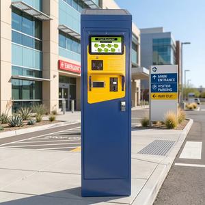 Máquina expendedora de tickets de estacionamiento electrónica para exteriores, resistente al agua, equipo integrado - Product Image 1