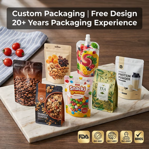 Bolsa Doypack Personalizada con Boquilla, Resellable con Tapa, Grado Alimenticio, Resistente a Niños, Alta Barrera, para Envasado de Alimentos para Bebés y Puré de Frutas, BRC - Product Image 5