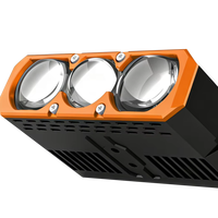 Nouvel Arrivage : Phares LED de Calandre 200W, Éclairage LED Avant Automobile, Projecteurs de Calandre pour Voiture, Mini Projecteur LED Auxiliaire