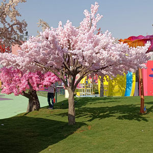 Arbre artificiel de <span class=keywords><strong>cerisier</strong></span> doré d'<span class=keywords><strong>automne</strong></span> personnalisé, durable, écologique, résistant aux UV, grand arbre pour une utilisation <span class=keywords><strong>en</strong></span> intérieur/extérieur - Product Image 4