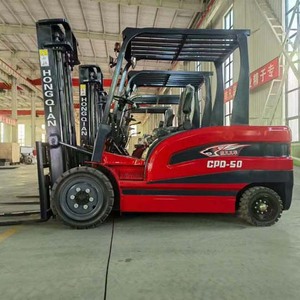 Carrello elevatore elettrico a batteria al litio avanzato da 1Ton - Product Image 5