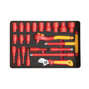 WEDO VDE GS Électricien Finework Outils isolés à la main professionnels Set-46PCS IEC60900 AC1000V pour la sécurité des réparations - Product Image 5