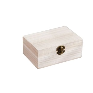 Wooden Jewelry Storage <b>Box</b> Solid Wood Desktop Organizer For Jewelry Watches <b>Small</b> Gift <b>Box</b> <b>With</b> <b>Lid</b> - Product Image 4