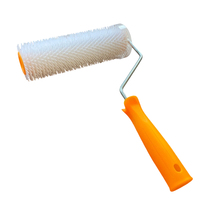 Rouleaux de peinture industriels personnalisables de 4/6/9 pouces, brosses à colle thermofusible en polyester pour bricolage, petits rouleaux d'angle en latex, OEM, garantie 3 ans