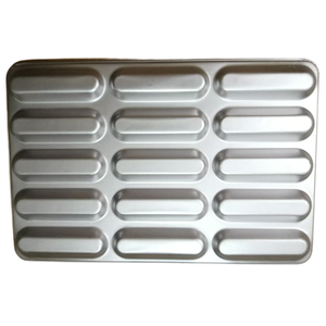 Stampi in Metallo per Hot Dog Industriali / Stampo Antiaderente per <span class=keywords><strong>Pane</strong></span> da Hot Dog - Product Image 3