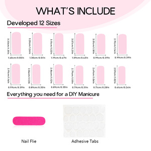 Nouvelles <span class=keywords><strong>faux</strong></span> <span class=keywords><strong>ongles</strong></span> à presser, forme amande française blanche, faites à la main, effet armure vieilli, 24 pièces, couvrance totale, avec <span class=keywords><strong>colle</strong></span> pour les doigts - Product Image 4