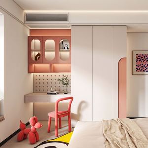 Armario Moderno Personalizado para Niñas, Diseño Bonito, Ecológico, Gran Capacidad para Villa y Apartamento - Product Image 3