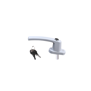 Poignée de verrouillage de serrure de fenêtre à <span class=keywords><strong>battant</strong></span> UPVC Quincaillerie de fenêtre inclinable et tournante Poignée de fenêtre haute sécurité en option avec clés - Product Image 3