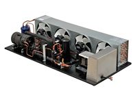 Unidad Condensadora R404a de 1.5HP, Enfriador de Agua Móvil para Restaurantes con Motor y Bomba, 220-240V, 1 Año de Garantía