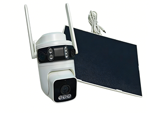 <span class=keywords><strong>Caméra</strong></span> solaire ZCVISION nouvelle conception WIFI / 4G 3 objectifs 12MP AOV avec audio bidirectionnel, détection de mouvement humanoïde PIR, <span class=keywords><strong>caméra</strong></span> de sécurité solaire PTZ - Product Image 5