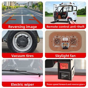 <span class=keywords><strong>Tricycle</strong></span> Électrique de Mobilité Fermé <span class=keywords><strong>pour</strong></span> Usage Domestique, Idéal <span class=keywords><strong>pour</strong></span> Personnes Âgées, Adultes, Femmes et Enfants, Alimenté par Batterie 60V 30km - Product Image 2