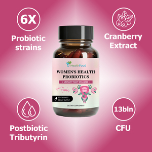 Manufacturer Supply Women's Health Probiotics Capsules Contains Cranberry Fruit Powder Support Healthy Mindset Prebiotic Capsule - Product Image 3