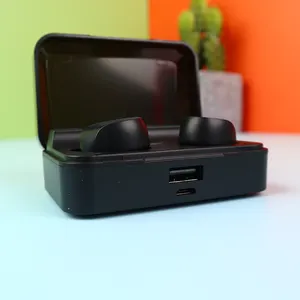 Fone M36 TWS Headphone In-Ear Bluetooth, Earbud Suara Premium Nirkabel dengan Bass Dalam untuk Headset Game Olahraga