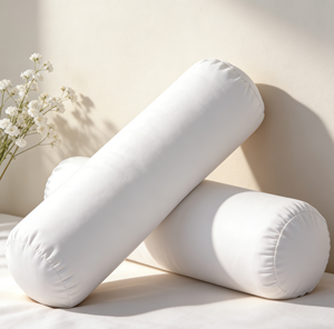Coussin cylindrique de soutien dorsal rond <span class=keywords><strong>en</strong></span> duvet de <span class=keywords><strong>plumes</strong></span> de 2-4 cm pour la maison et l'hôtellerie - Product Image 1
