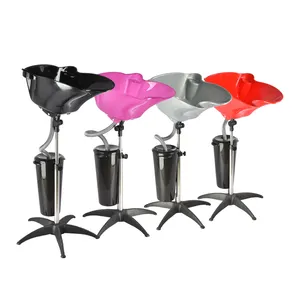 New 4 Colours Hot Portable Shampoo Basin Modern Salon Furniture Convenient For Home Use Hair Wash Sink Salon Shampoo Basin