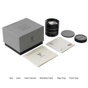 Ttartisan เลนส์กล้องมิลเลอร์เลส MF APS-C F0.95 50มม. สำหรับ EOS-M SONY E Fuji X M43 Nikon <span class=keywords><strong>Z</strong></span> Canon <span class=keywords><strong>Z</strong></span> RF <span class=keywords><strong>Sigma</strong></span> L <span class=keywords><strong>MOUNT</strong></span> - Product Image 4