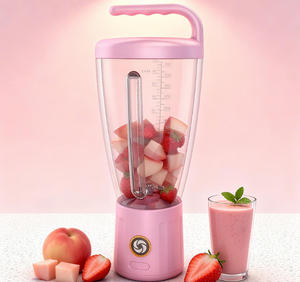 Licuadora USB portátil, exprimidor portátil, procesador de alimentos portátil, mini licuadora portátil, licuadora de frutas con batería. - Product Image 5