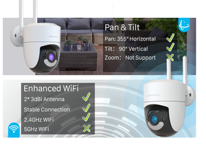 8MP 4K <span class=keywords><strong>IP</strong></span> ngoài trời PTZ speed Dome Camera ai tự động theo dõi PTZ camera màu Night Vision Wifi Camera giám sát màn hình - Product Image 6