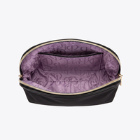 Pochette cosmétique en cuir PU en forme de dôme personnalisée pour les soins de la peau