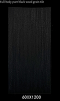 Carrelage mural et de sol antidérapant 600x1200 600x600, aspect bois noir mat pleine masse, pour salle de bain, villa, hall, hôtel, café, bar