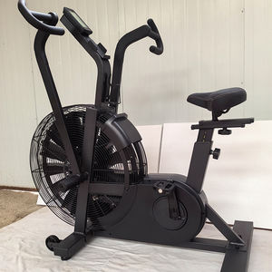 <span class=keywords><strong>Clase</strong></span> alta interior comercial gimnasio Fitness <span class=keywords><strong>Cardio</strong></span> entrenamiento ejercicio ciclismo estacionario fuerte resistencia al viento asalto Air Bike - Product Image 1