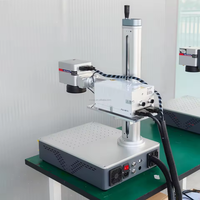 Machine de marquage laser à fibre haute précision ActionLasers avec refroidissement par eau pour la pierre, prenant en charge les formats DXF/PLT/LAS