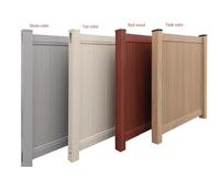 Paneles de valla de PVC de privacidad completo, diseño de puerta de hierro para casa/puerta corredera de acero/valla de vinilo de aluminio de PVC, puerta de bebé