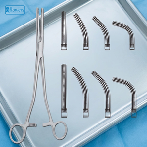Ensemble de pinces hémostatiques Parametrium 6flowers, instrument chirurgical manuel certifié CE Classe I pour utilisation en salle d'opération - Product Image 4