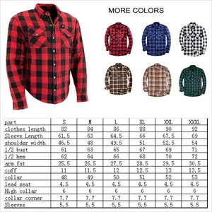 Camicia a scacchi di flanella riscaldata con Logo camicie Casual rosse a maglia camicia invernale USB da uomo manica lunga tessuto di cotone 5V personalizzato