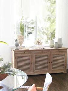 Eco-Friendly Glass Sideboard Durable Modern Design Storage Cabinet 6 <strong>Shelves</strong> for Apartment Bathroom Home Bedroom Dining Living - Product Image 2