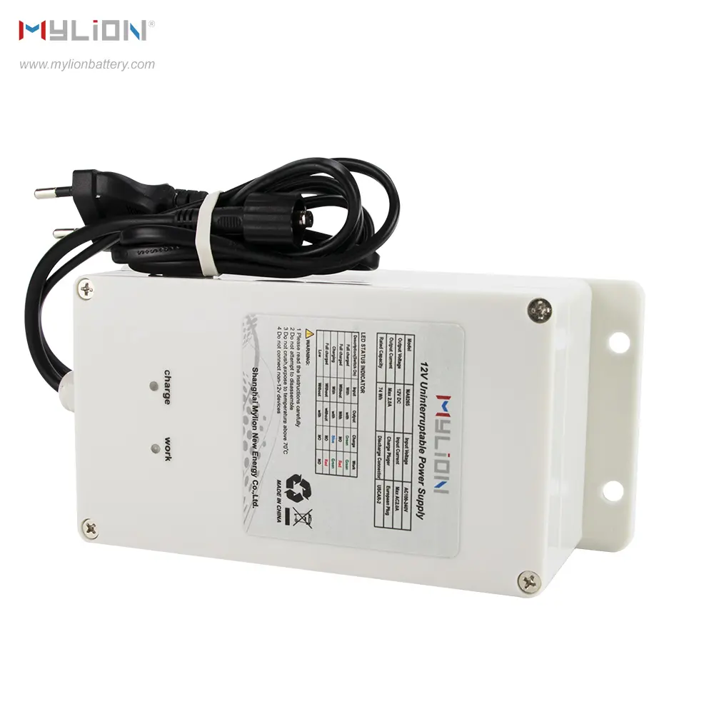 Mylion 12V 3A 74Wh Mini DC UPS pili MA8253 ADSL Router için yedek pil WiFi yönlendirici CCTV/güvenlik kamera