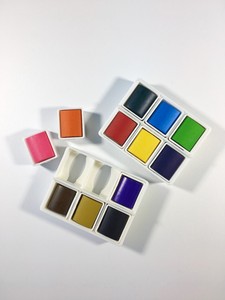 Colori ad Acquerello Solidi di Alta Qualità per Artisti, 48 Colori in Confezione all'Ingrosso - Product Image 6