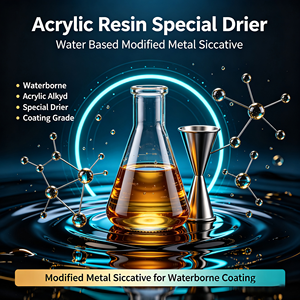 Sécurant Spécial pour Résine Acrylique à Base d'Eau, Modifié pour Métaux, <span class=keywords><strong>Siccatif</strong></span> pour Revêtements Acryliques et Alkydes à Base d'Eau - Product Image 1