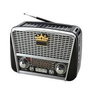 Eletree Golon Rx-Bt455S rx-bt455 Portable Solar Power Am Sw Fm Band Radio Usb Tf Bt Music Player