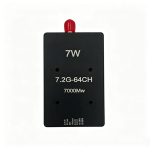 Transmisor de Video VTX de 7.2G 64CH 7W para Drones FPV RC con Ventilador de Refrigeración y Antena - Product Image 6