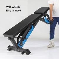 Banc réglable de sport Banc de musculation utilitaire Banc incliné pliable pour salle de sport à domicile Utilisation commerciale