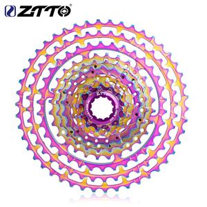 <span class=keywords><strong>Cassette</strong></span> ZTTO de 10 Velocidades para Bicicleta, 11-46T SLR 2, Arcoíris, Rueda Libre 10s Ultraligera 46T CNC <span class=keywords><strong>10v</strong></span> K7 para <span class=keywords><strong>MTB</strong></span> X0 X9 X7 M610 M781 M786 - Product Image 3