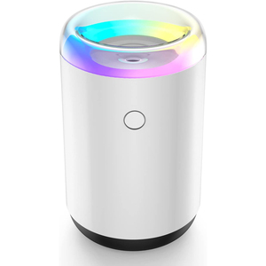 Portable Mini humidificateur d'air à ultrasons LED muet huile essentielle aromathérapie diffuseur USB exploité en plastique voiture parfum ménage - Product Image 1