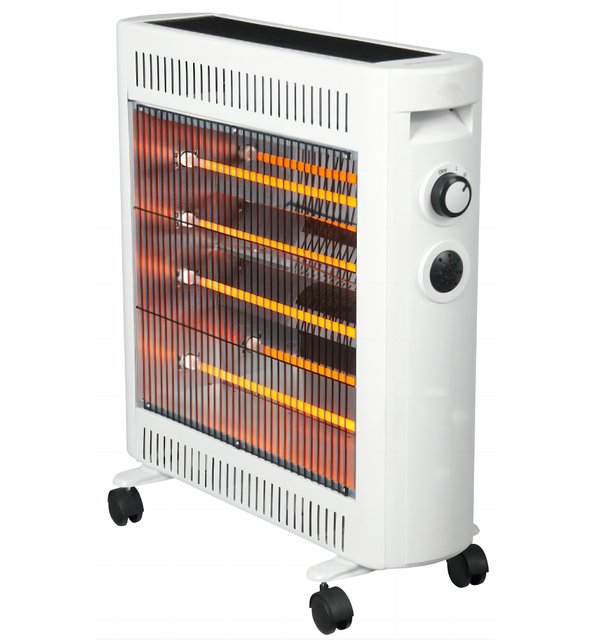 Electric 2200W Thermostat Quartz Heaters 2023 Newest Room IR Far Infrared Heating Portable