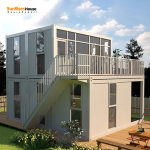 Maison modulaire de luxe personnalisable, maison préfabriquée de haute qualité en kit, conteneur habitable - Product Image 3