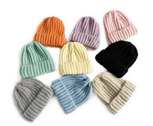 Vente en gros de <span class=keywords><strong>bonnet</strong></span> en <span class=keywords><strong>tricot</strong></span> pour nouveau-né enfant en bas âge garçon <span class=keywords><strong>bonnet</strong></span> mignon décontracté <span class=keywords><strong>bonnet</strong></span> personnalisé enfants tricots en coton - Product Image 3