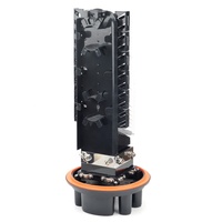 576 Core Dome Type Optical Fiber Cable Joint Closure IP68 Fiber Splice Closure Vertical Enclosure Junction Box FCBF-576B 5-Year