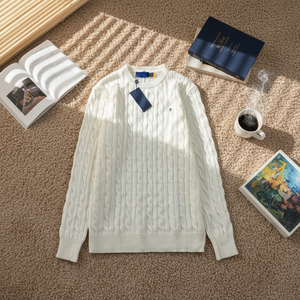 Nuovo Maglione da <span class=keywords><strong>Uomo</strong></span> a Collo Tondo Antipilling, Casual, <span class=keywords><strong>Slim</strong></span> <span class=keywords><strong>Fit</strong></span>, alla Moda, in Maglia, Stile Vintage con Tocco Old Money - Product Image 2